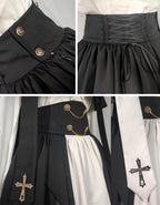 Holy Academy Gothic Prince Lolita Skirt Set - image 29