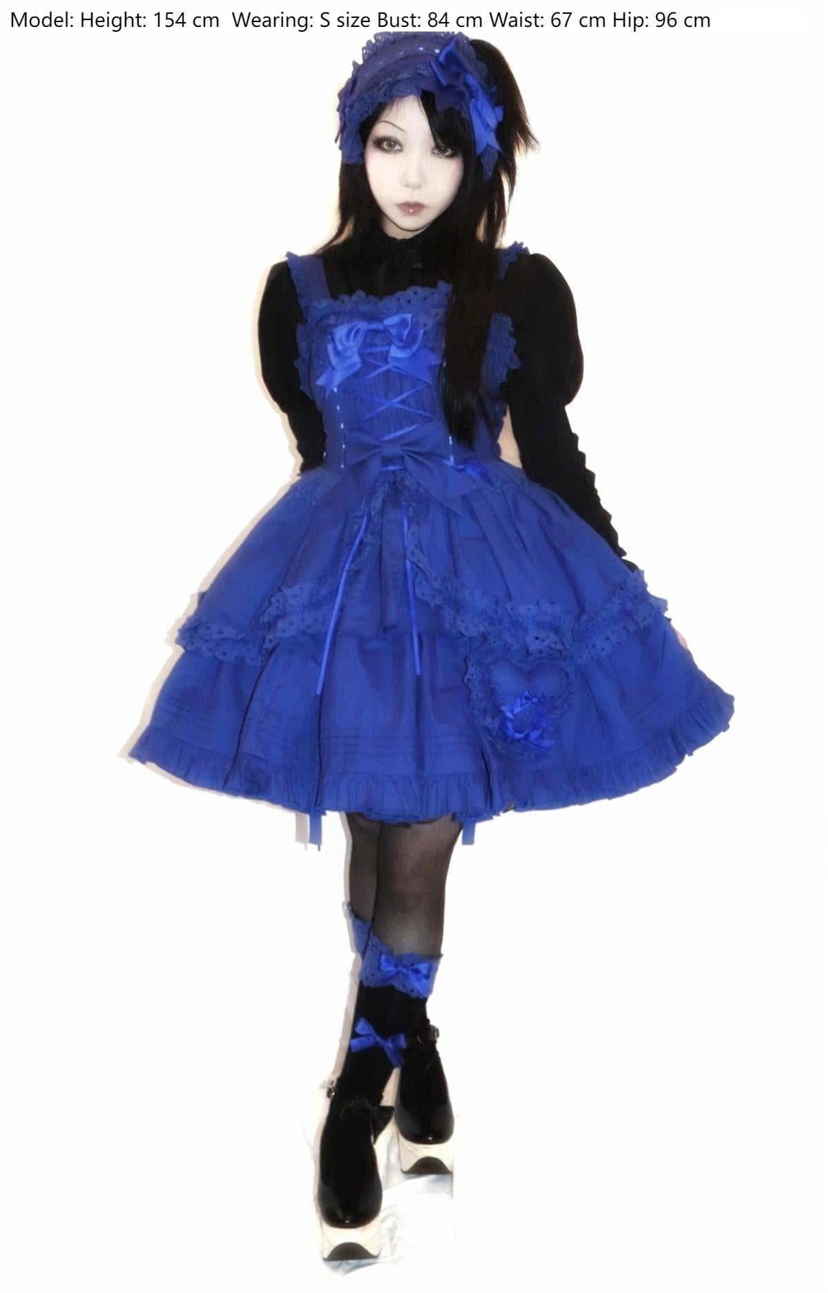 Halloween Gothic Lolita Short JSK Dress - image 22
