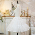 Noloria - Medium-High Volume Lolita White Puffy Petticoat, 17.7" (45 CM) - image 23