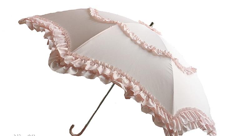 Kawaii Lolita Parasol Daily Lolita Two-folded Umbrella - image 5