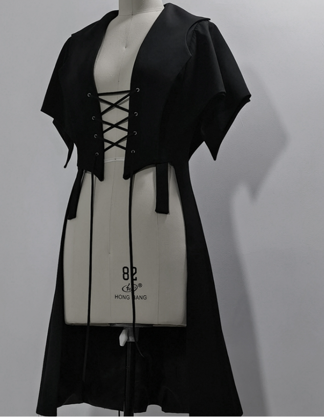 Yan Ye - Swallowtail Ouji Lolita Long Vest - image 1