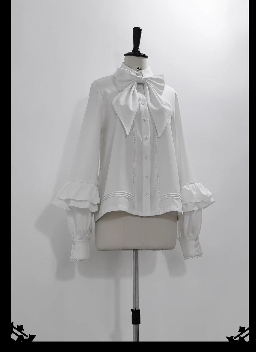 Doll - Retro Ouji Lolita Shirt Outfit - image 15