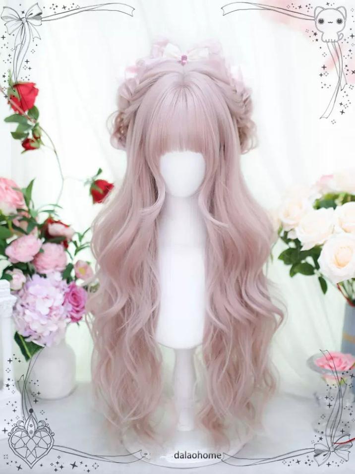 Wen Wen - Natural Long Curly Lolita Wig - image 1