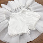 White and Black Shorts-Lining Lolita Petticoat - image 4