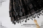 Whisper of Stars - Vintage Lolita Black OP Dress, Constellation-Themed - image 23