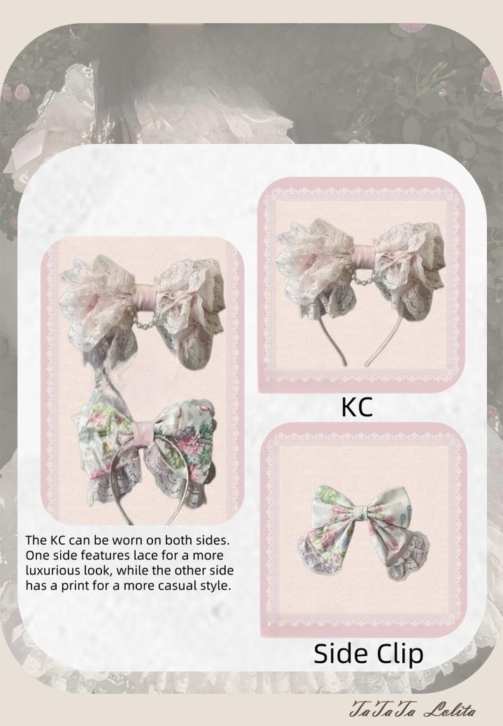 Spring 2025 - Floral Old School Lolita JSK Dress, Lace Trims - image 21