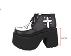 Gothic Lolita Cross Classic Platform Shoes - image 9