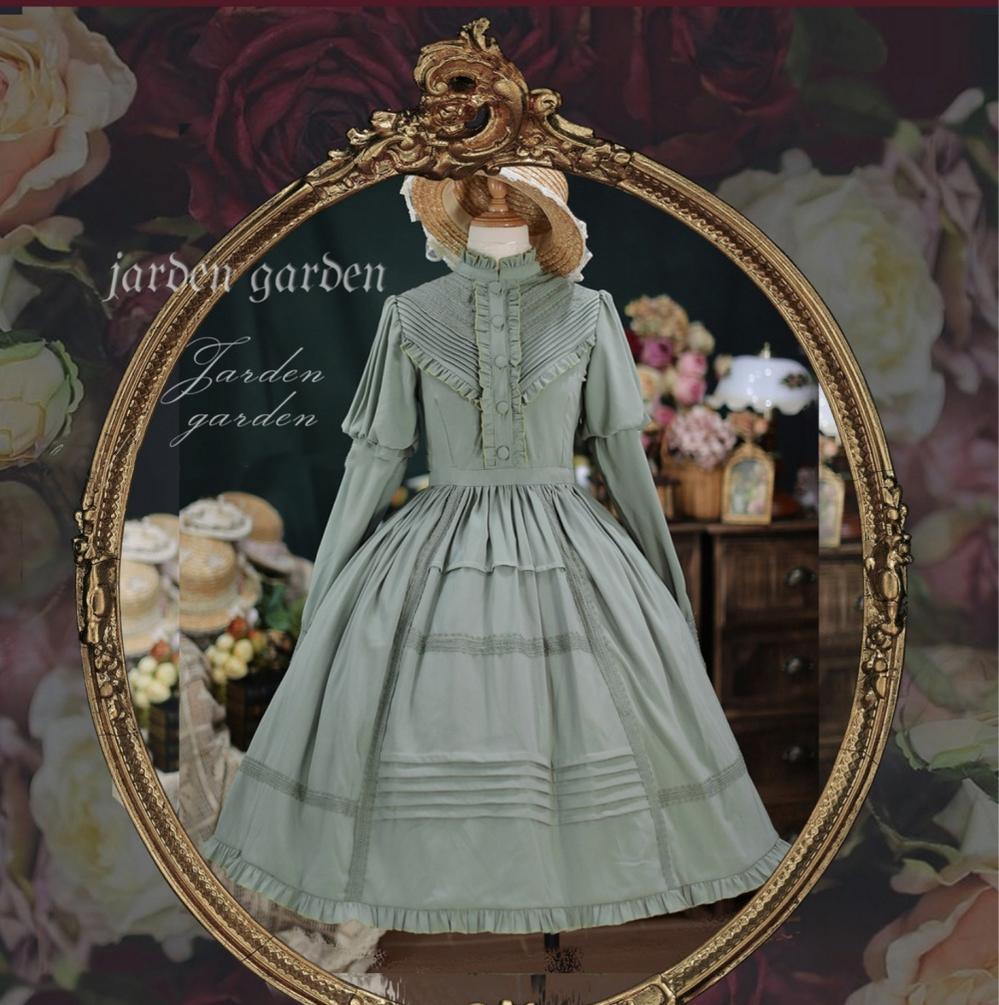 The Black Forest - Classic Lolita Stand Collar Dress OP - image 14