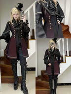 Fallen Moon Code - Retro Military Lolita Vest, Skirt and Pants Collection - image 11