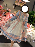 Plus Size Lolita Dress Oversized OP, Long Sleeve - image 16