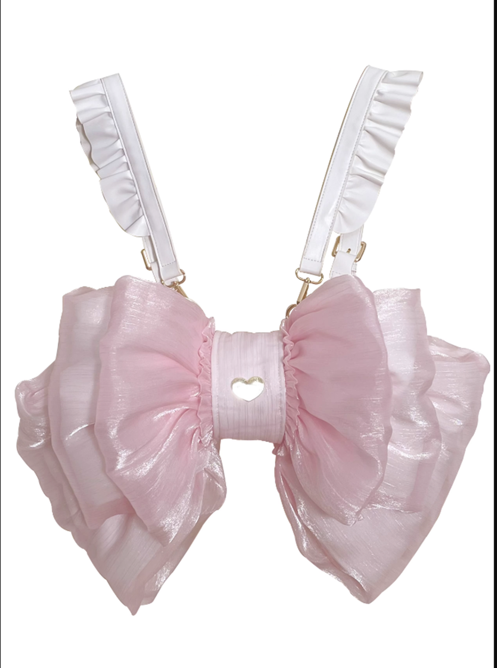 Satin Butterfly Bow Elegant Lolita Bag - image 1
