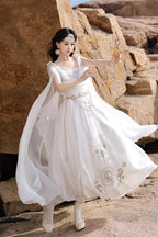 Aurelia of the Holy Light - Sweet Lolita Dress Set & Shawl - image 4