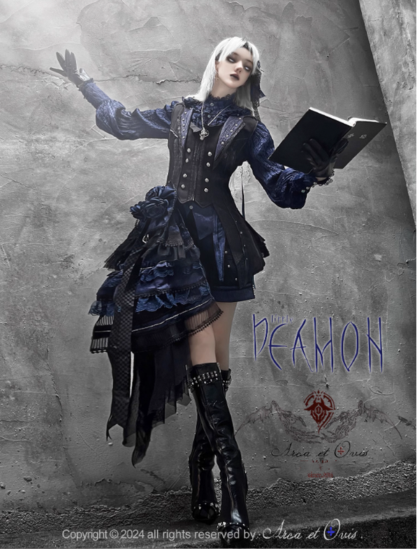 Gothic Lolita Trailing Prince Series Lace Single-Sided Trailing Multicolors - image 2