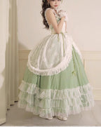 Toting Basil Plus Size Wedding Lolita Green Bridal JSK - image 19