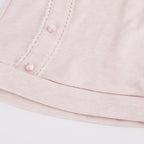 Pink Gingham Puff Sleeve Top with Tie Collar - serendipity - image 6