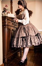 Forest Diary - Plus Size Lolita Dress Suit Elegant CLA Lolita JSK - image 4