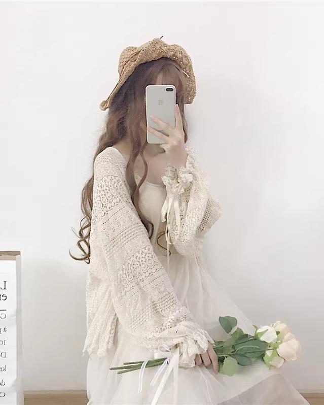 Daily Lolita Light Cardigan Oversized Outerwear - image 19