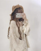 Daily Lolita Light Cardigan Oversized Outerwear - image 3