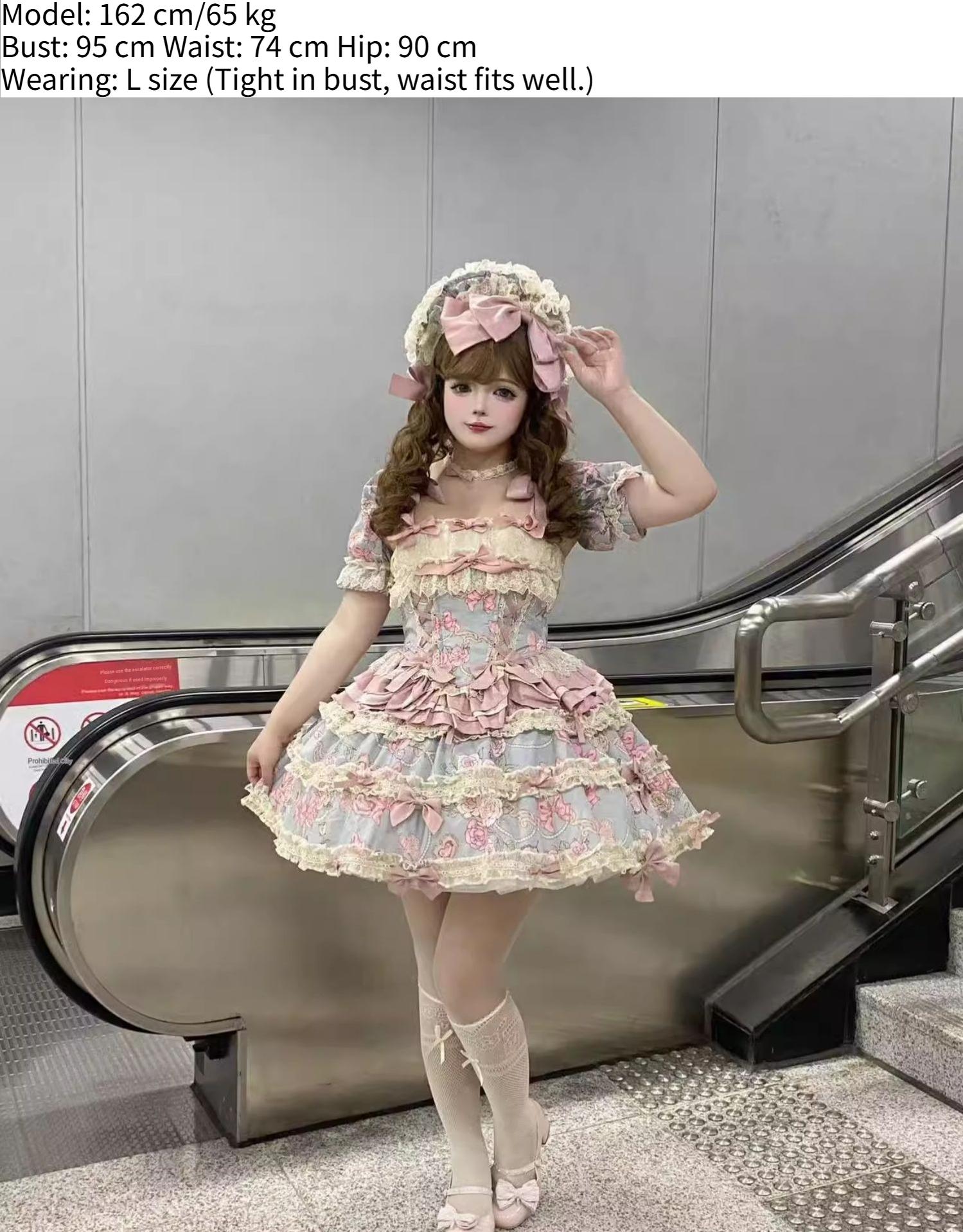 Jewel Rose - Plus Size Sweet Lolita Skirt Set in Separate Pieces - image 16