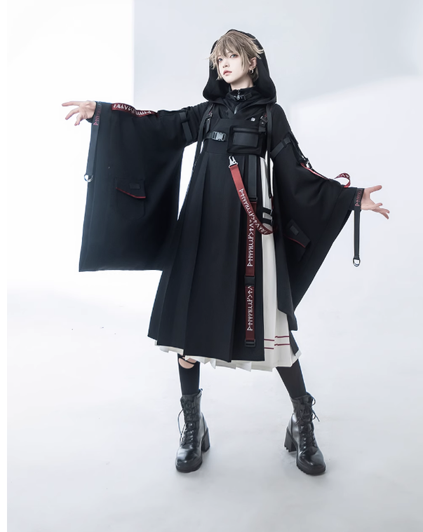 Nameless Blade - Waste Soil Black Coat Set - image 4