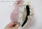 Satin Ballet Sweet Lolita Feather Bow Headdress - image 6