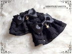 The Whisper of Stars - Gothic Constellation Lolita JSK & Accessories - Black Cuffs Only / One Size for Accessory