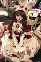 New Year - Sweet Lolita JSK, Skirt, Top and Rabbit-Ear Cloak Collection - image 8