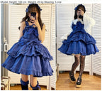 Halloween Gothic Lolita Short JSK Dress - image 24