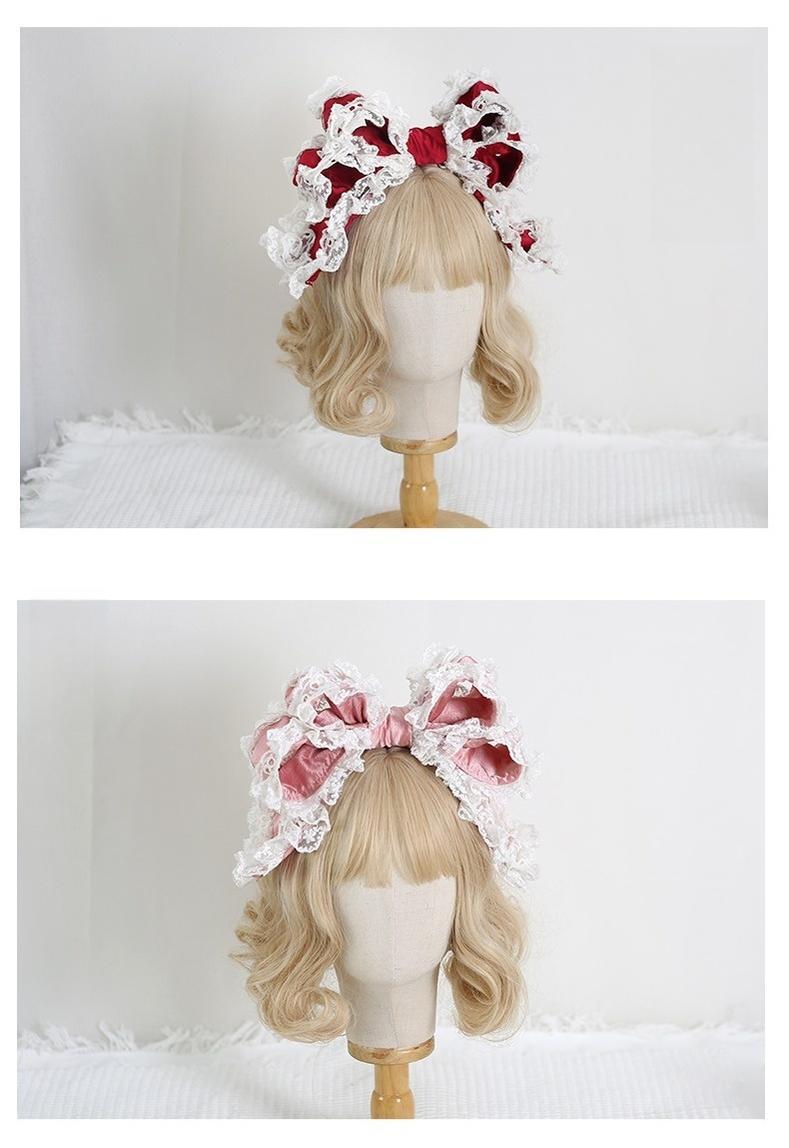 Sweet Lolita KC with Large Lace Bow in Multiple Colors - image 16