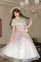 Rose Poems Sweet Elegant Lolita Dress, Skirt and Necklace Set - image 3
