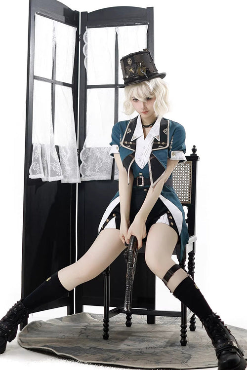 Anlexia Bookstore - Gothic Ouji Lolita Set & Separates - image 2