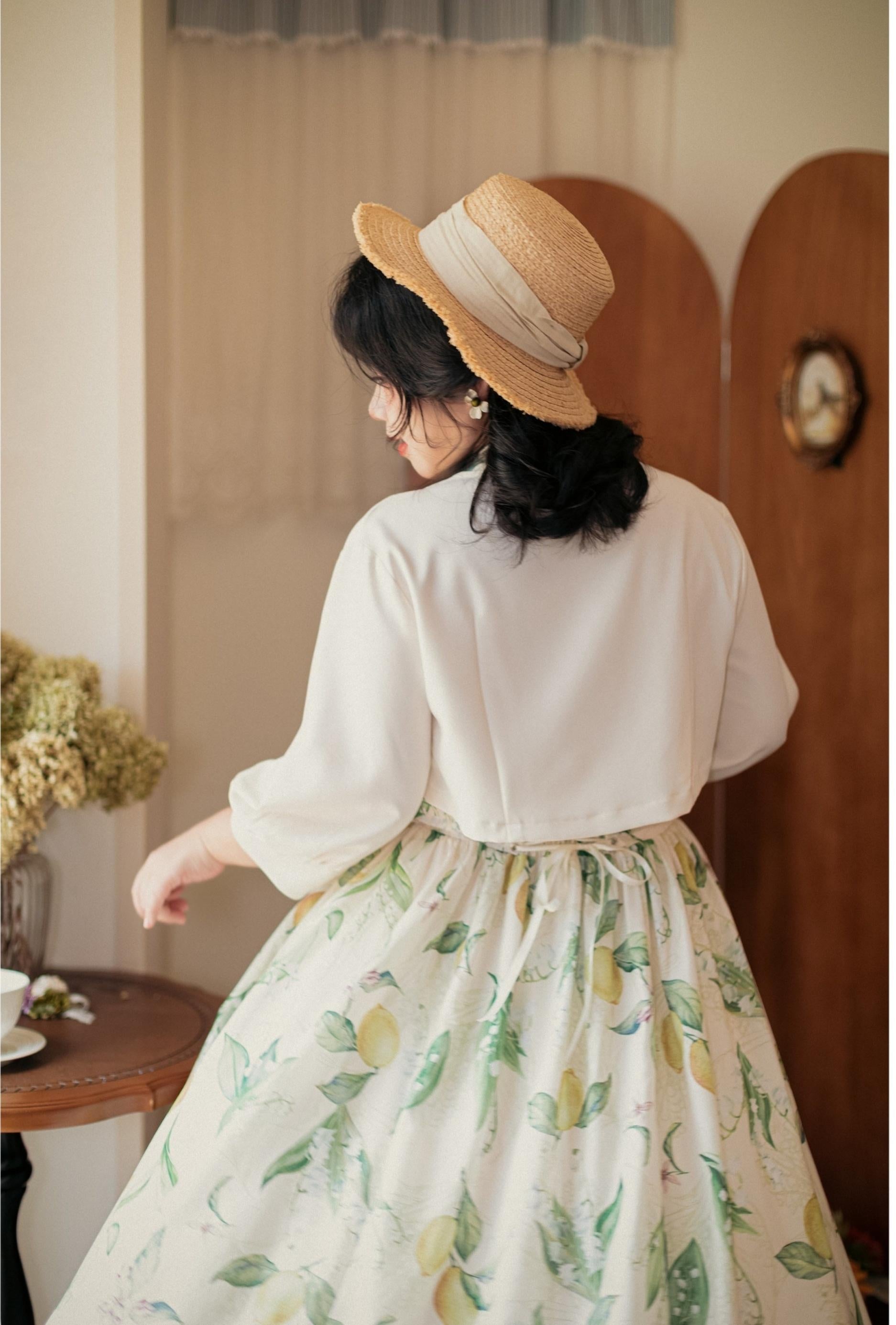 Afternoon Forest - Vintage Lolita Bolero for Summer Days - image 9