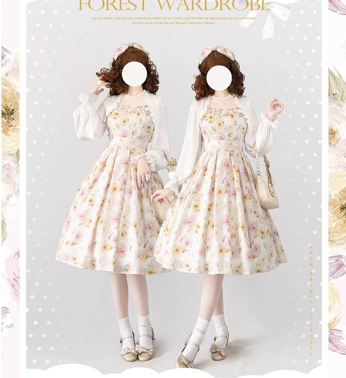 Forest Basket 3.0 - Vintage Lolita JSK Dress for Summer - image 41