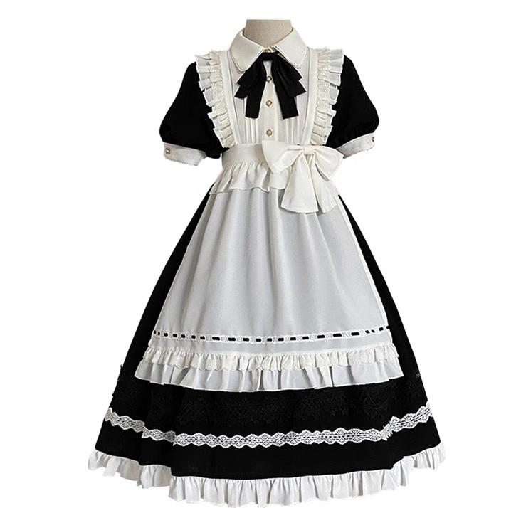 Halloween Gothic Lolita OP Maid Lolita Dress Elegant Lolita OP - image 15
