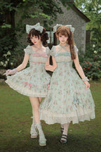 An Encounter with Austin Sweet Lolita Dress Two Versions - image 2