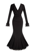 Secret Crush - Long Sleeves Gothic Lolita Fishtail Dress & Top Options - image 3