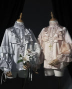 Dragon Bone Cemetery - Gothic Lolita Long Sleeve Blouse - image 31