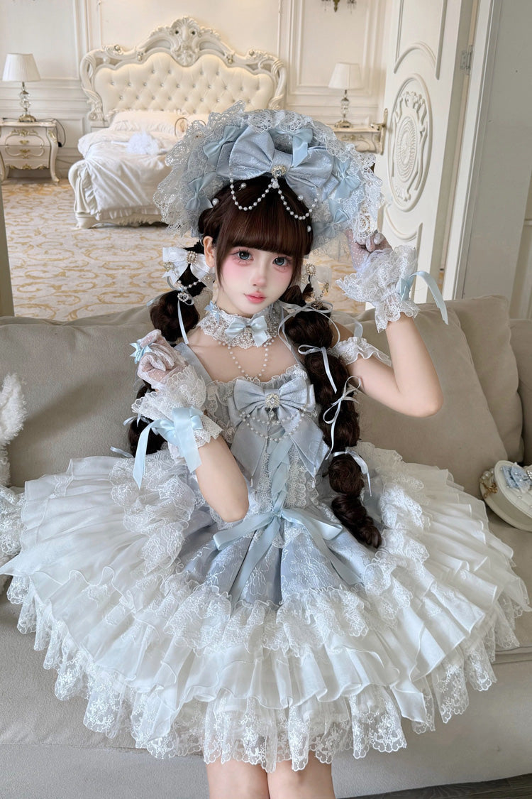 Blue Pearl Ballet Sweet Lolita JSK Dress - image 7