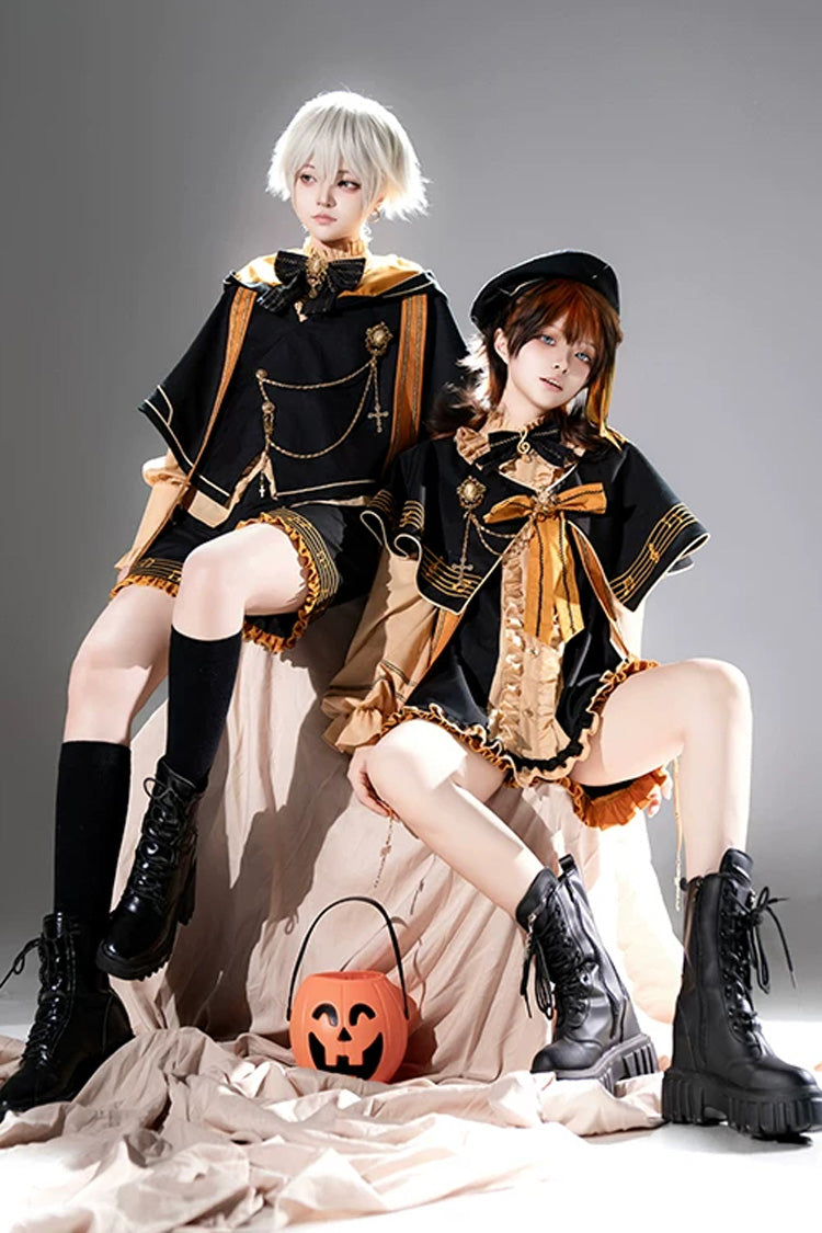 The Choir of the Church Gothic Ouji Blouse, Shorts and Cape Set - image 10