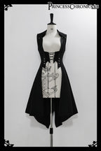 Red and Black 4.0 - Ouji Lolita Long Vest & Red Blouse - image 15