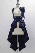 Rabbit Theater Ouji High-Low Girdle in Blue - image 1