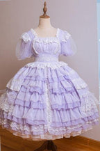 Waltz - Classic Lolita Plus-size OP Dress, Front Opening - image 24