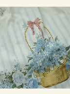Blue Forget-Me-Not Floral Sweet Lolita JSK - image 9