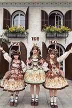 Squirrel Chocolate Shop - Sweet Lolita Dress & Blouse Set - image 6