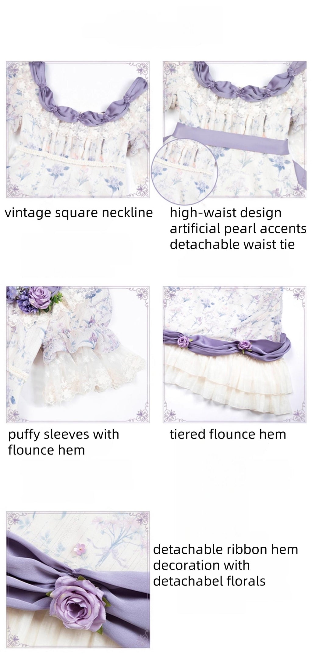 Iris Secret Twins Lolita OP and Bodice JSK Series and Accessories - image 8