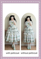 Blueberry Midsummer - Country Lolita Tiered JSK, Blueberry Print - image 18