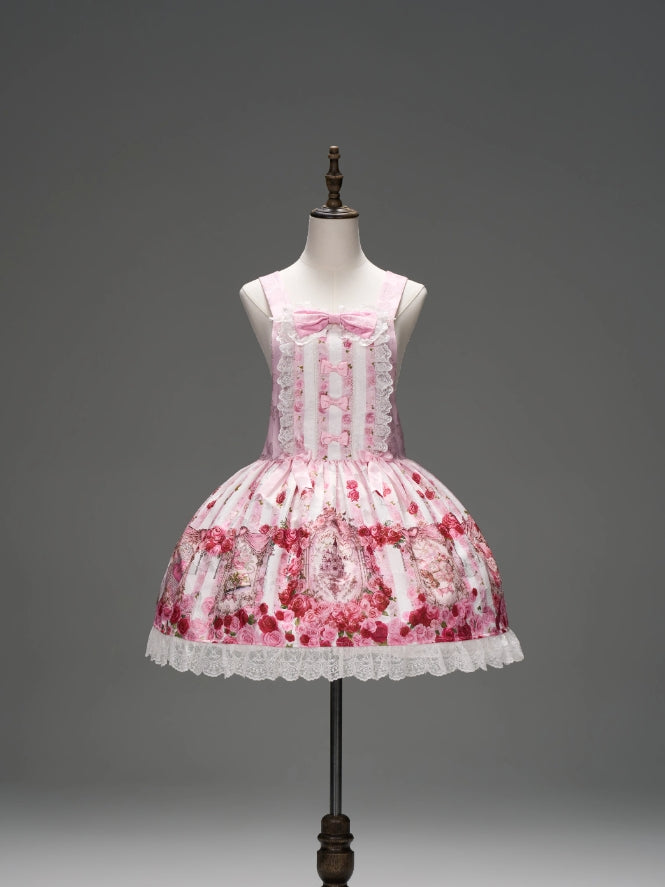 Rose Wall Sweet Lolita OP, JSK and Suspender Dress Series and Accessories - image 18
