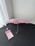 Raven and Lace Classic Lolita Foldable Ruffle Parasol - image 26
