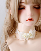Elegant Lolita Lace Camellia Necklace - image 12