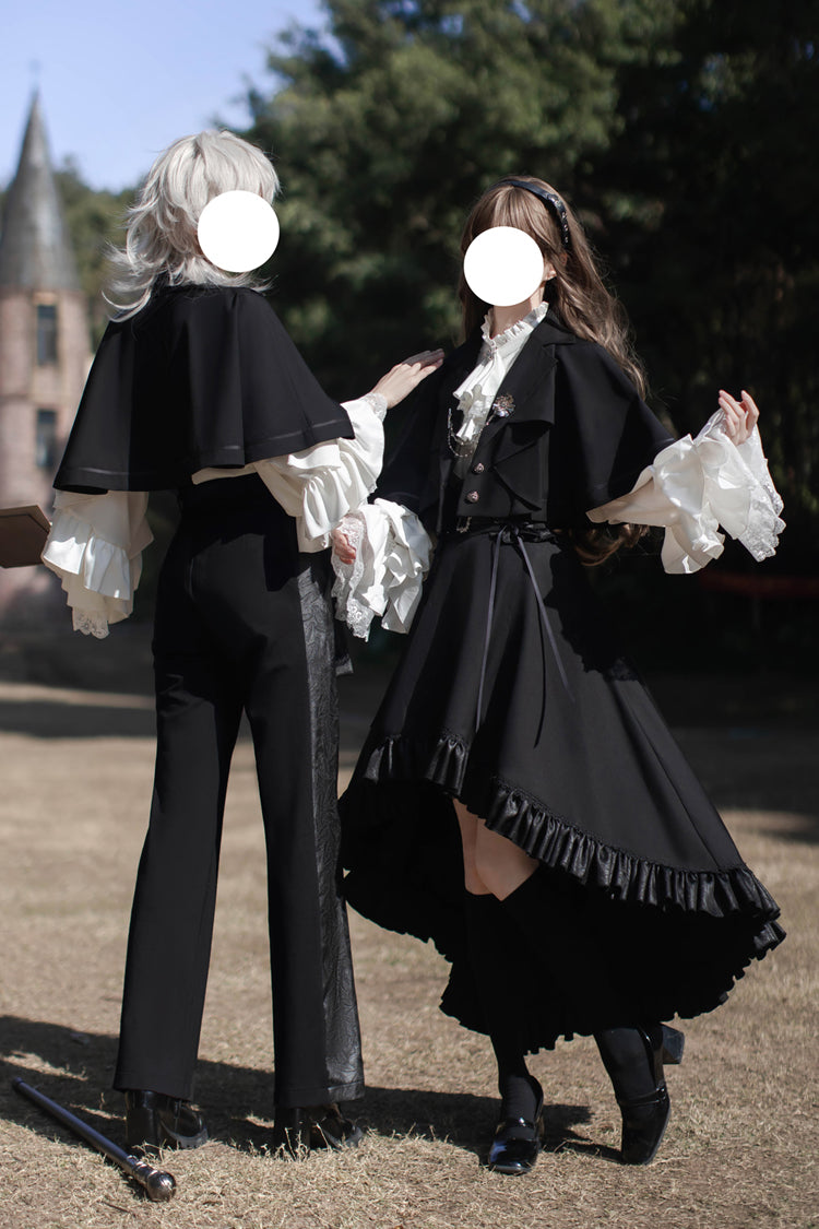 Black Day and Night Song Ouji Gothic Lolita Skirt and Blouse - image 13